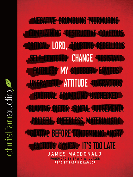 Title details for Lord, Change My Attitude by James MacDonald - Wait list